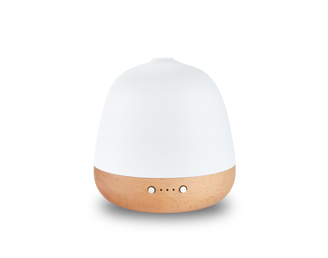 Mia-M1BT Wooden Base Mini Electric Ultrasonic Diffuser With Light