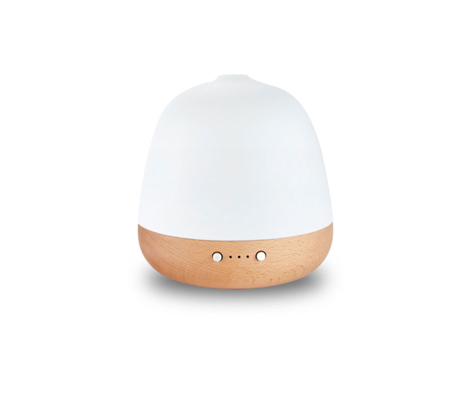 Mia-Holzbasis Mini Electric Ultraschall Diffuser With Light